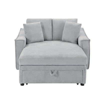 Modern Chaise Sofa With Hidden Storage For Living Room Hearth and Haven