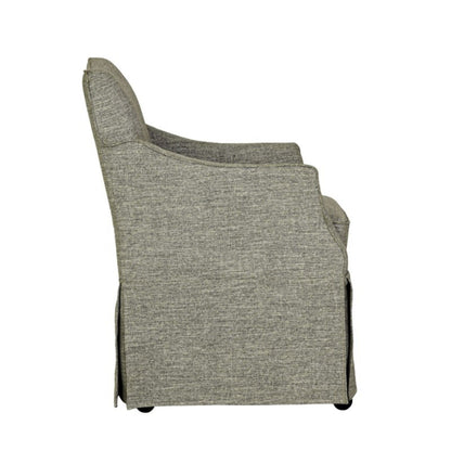 London - Upholstered Skirted Dining Arm Chair JLA