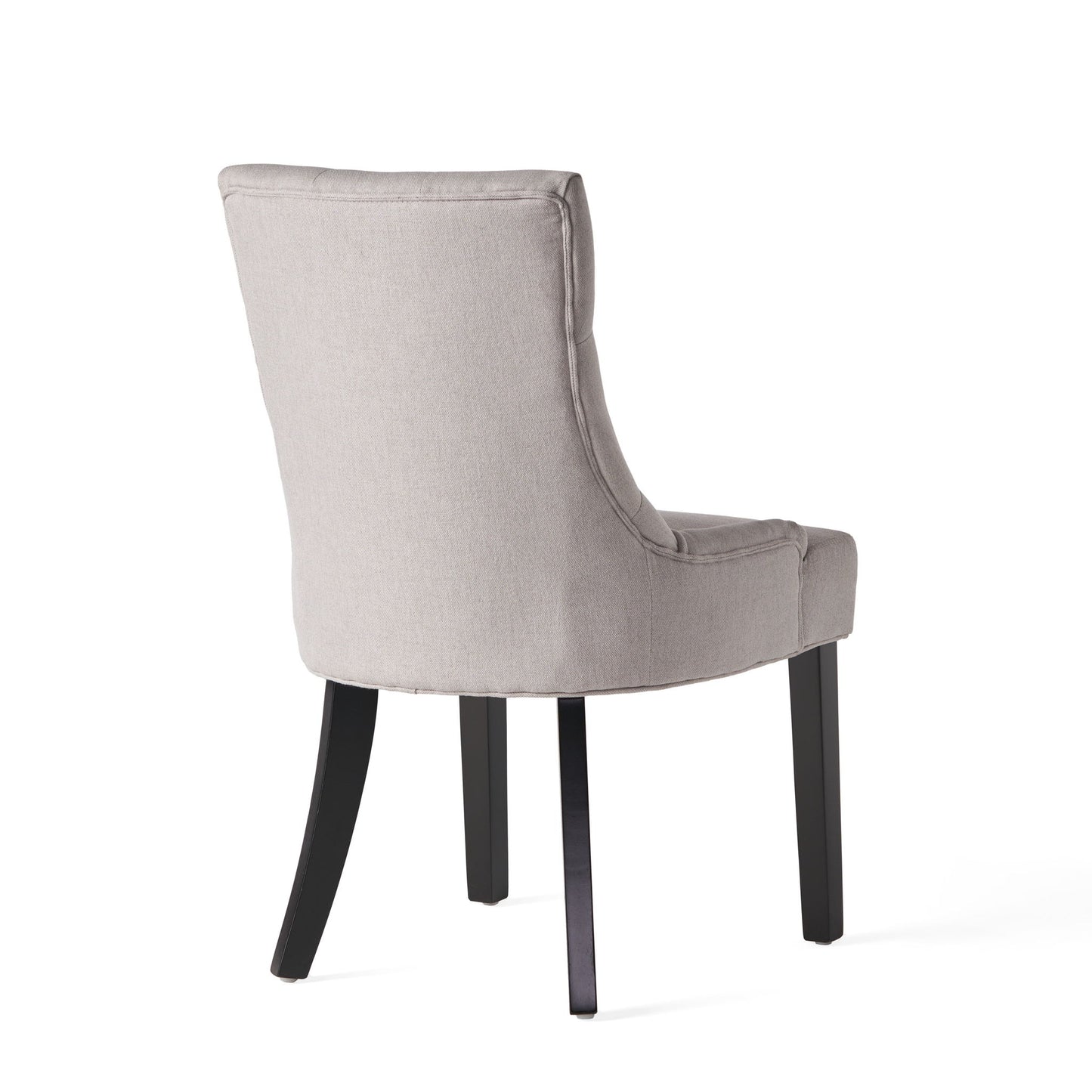 Contemporary Cheney Dining Chair Set With Tufted Design Noble House