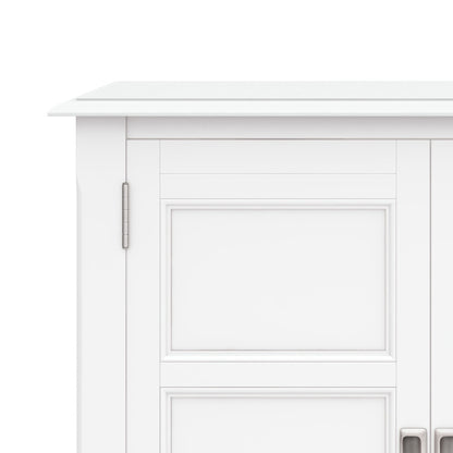 Burlington - Handcrafted Low Storage Cabinet Simpli-Home