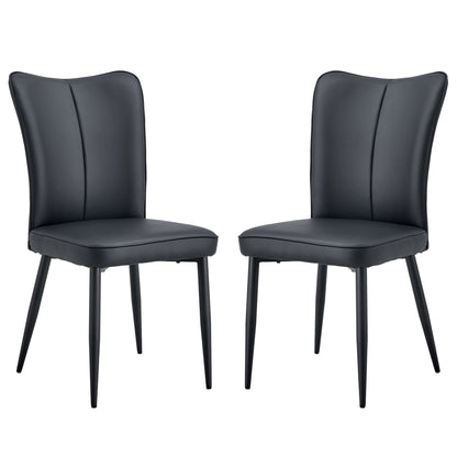 Modern Minimalist Dining Chairs (Set of 2) Home Essentials