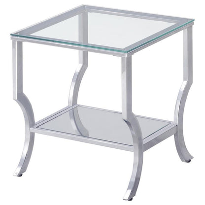 Saide - Glass Top Coffee And End Table Set Coaster Fine Furniture