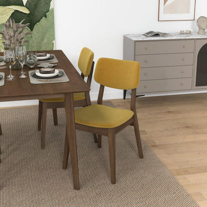 Carlos - Solid Back Side Chair (Set of 2) Ashcroft Furniture