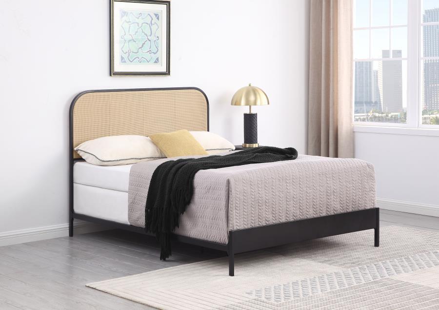 Amherst - Radio Weave Rattan Metal Bed Coaster Fine Furniture