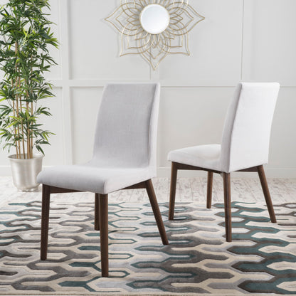 Scandinavian Modern Dining Chair Set Noble House