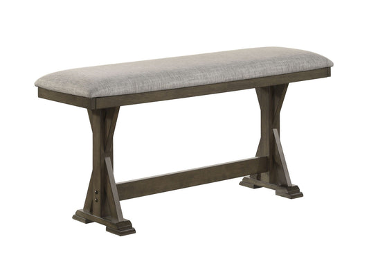 Lloyd - Counter Height Bench - Brown Crown Mark