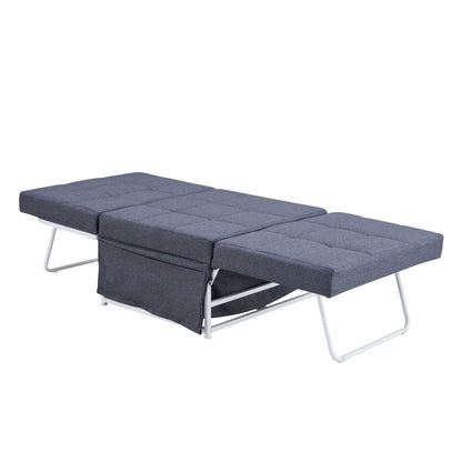 Modern Convertible Sofa Bed 4 In 1 Folding Ottoman Sleeper With Adjustable Backrest Home Essentials