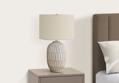 Table Lamp, Lighting, Transitional - Cream 8th Street