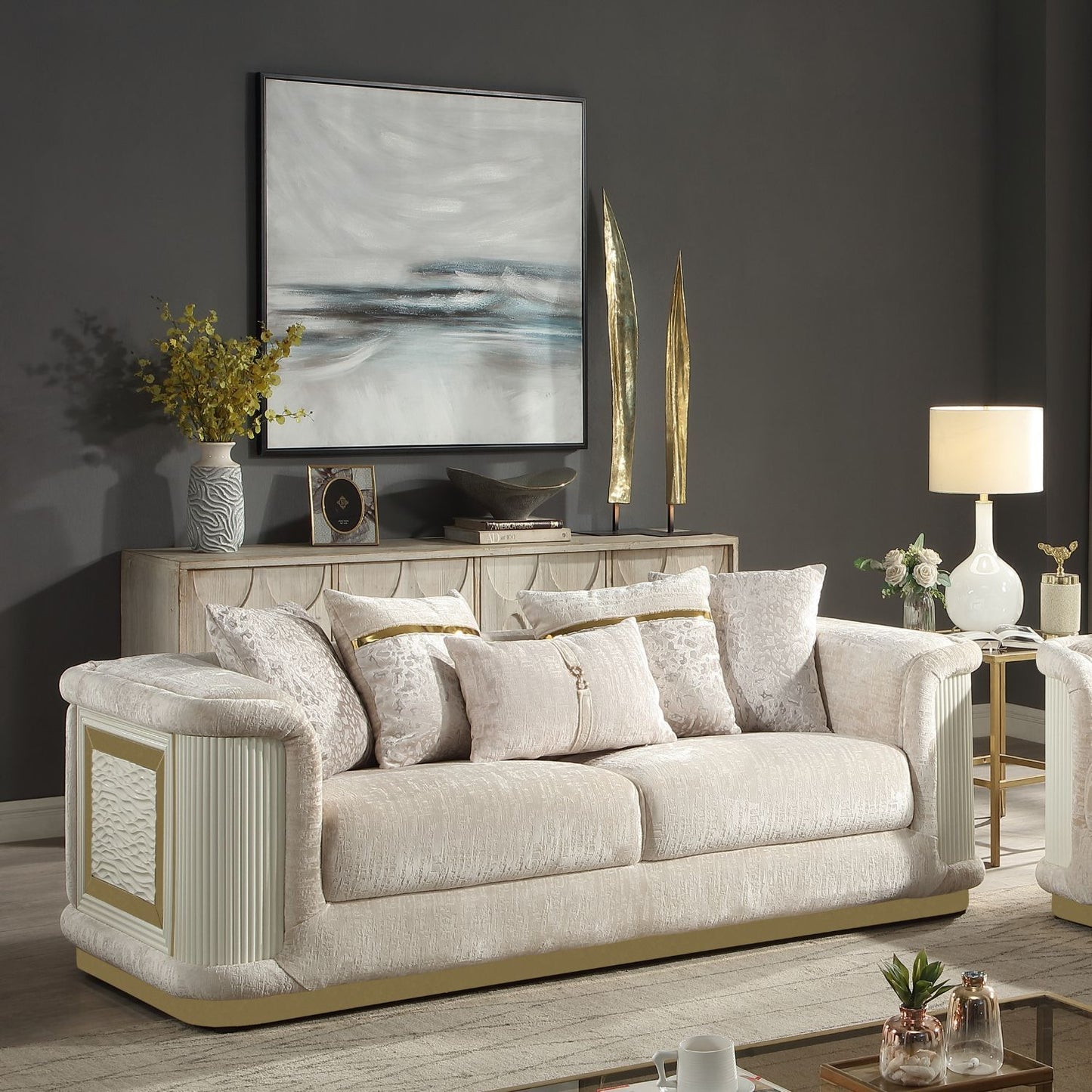 Bona - Sofa - Cream Matrix Furniture Group