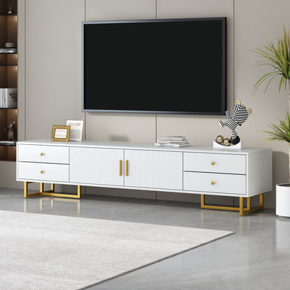 Modern TV Stand With Storage For Living Room Hearth and Haven