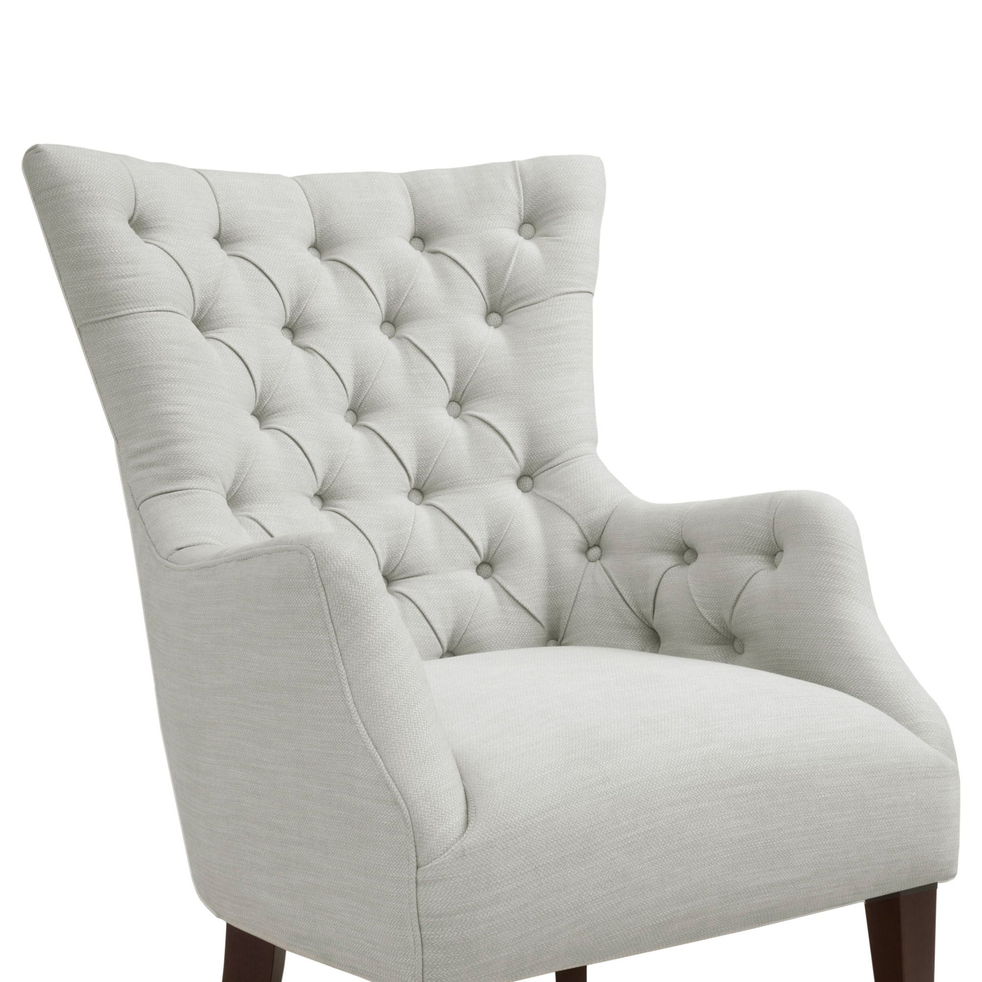 Hannah - Button Tufted Wing Chair JLA