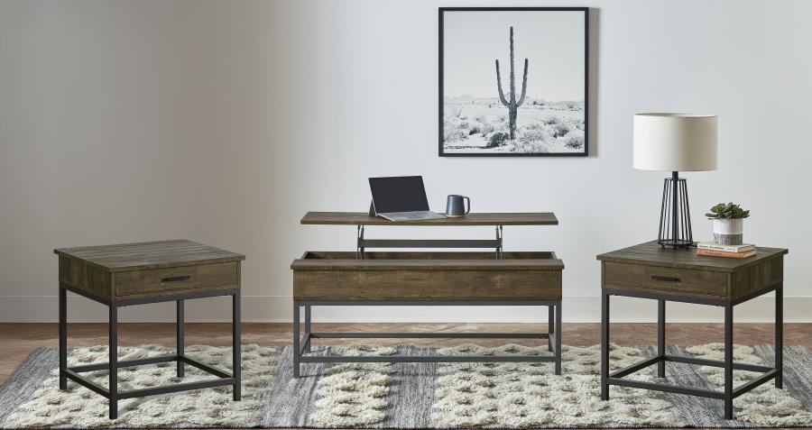 Byers - Lift Top Coffee And End Table Set Coaster Fine Furniture
