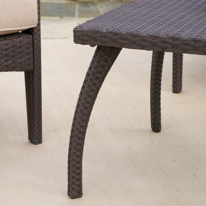 Honolulu - Wicker Set Outdoor Seating Noble House
