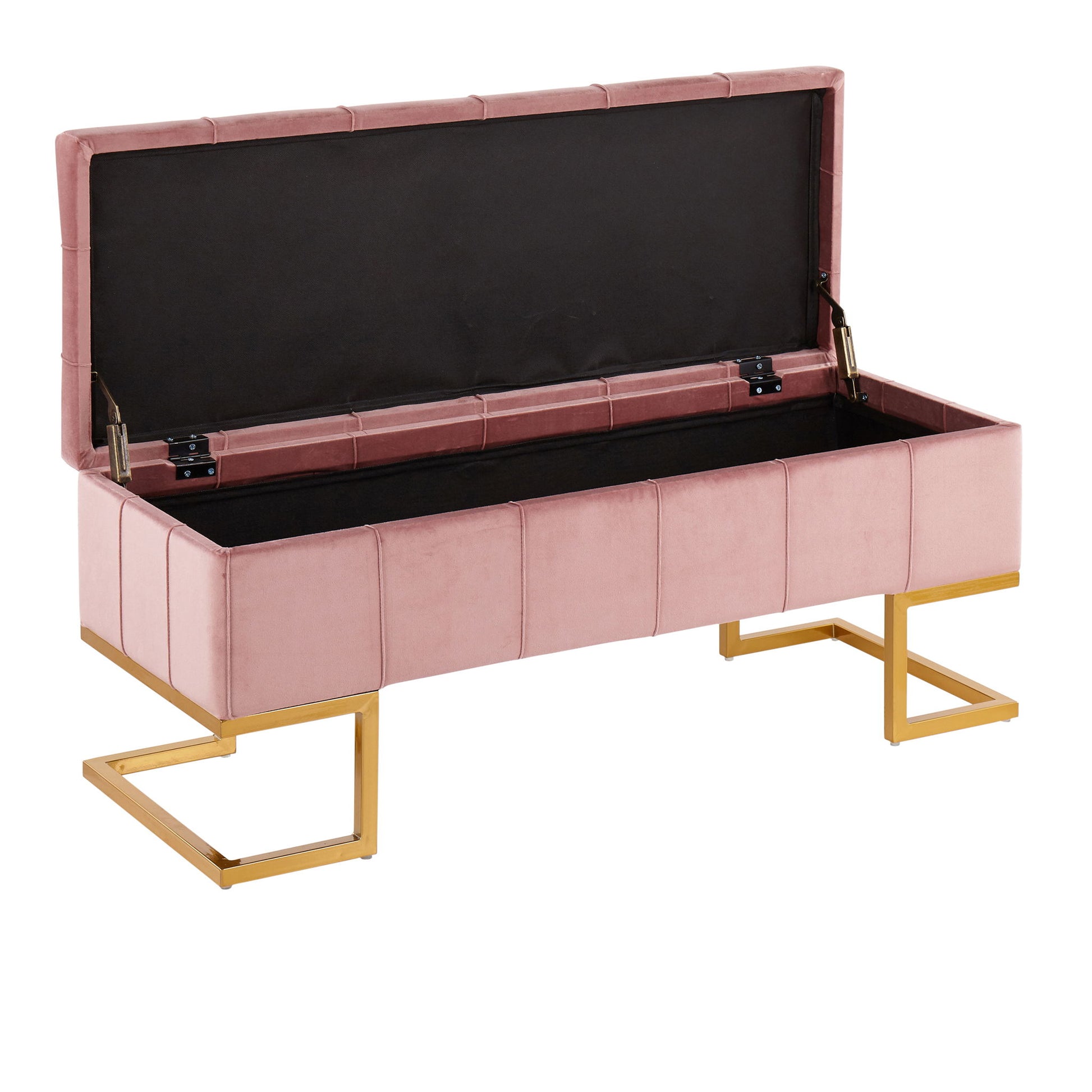 Midas - Contemporary / Glam Storage Bench Lumi Source