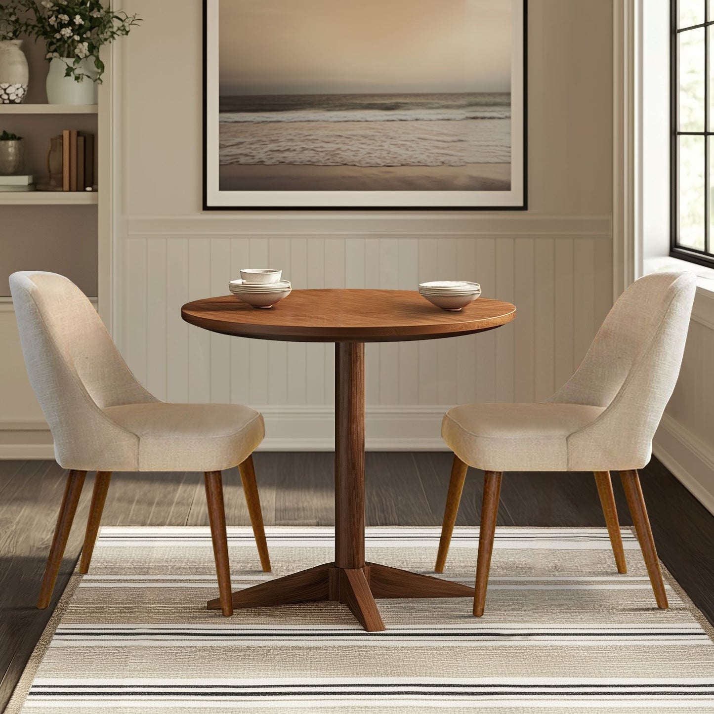 Nola - Dining Side Chair (Set of 2) - Cream INK+IVY