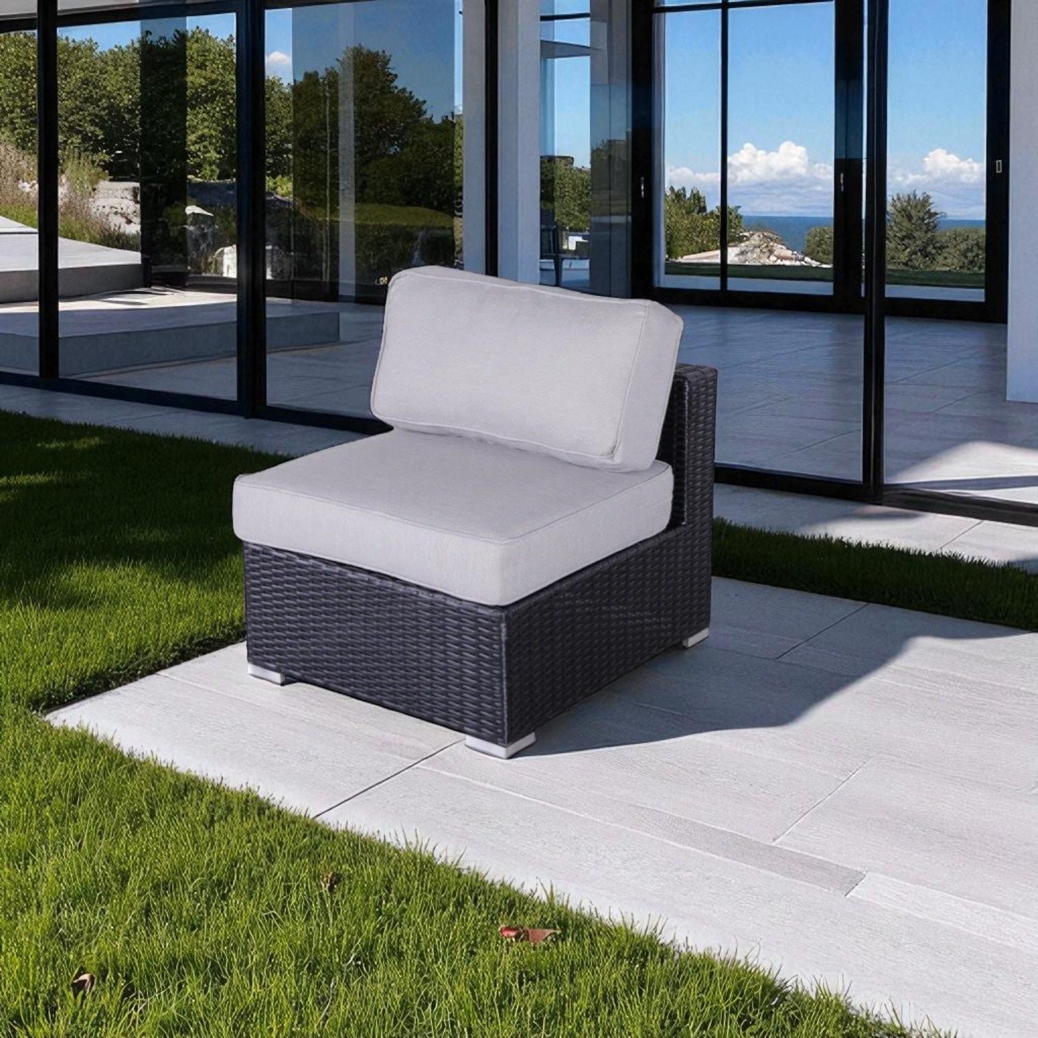 Minnesota - Armless Patio Chairs (Set of 2) LSI Patio Furniture