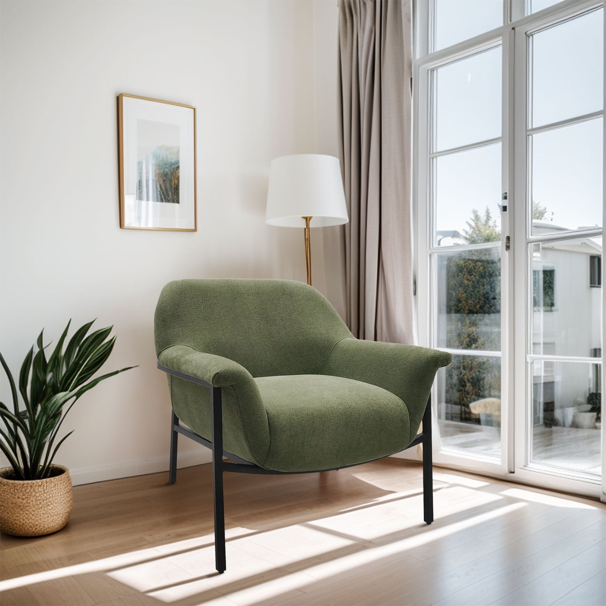 Sabrina - Accent Chair - Green Chapel Hill