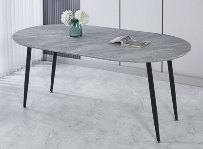 Extensible Table, Dining Table, Office Table, Coffee Table Metal Leg Home Essentials