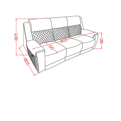 Alicia - Traditional Reclining Set Global Furniture USA