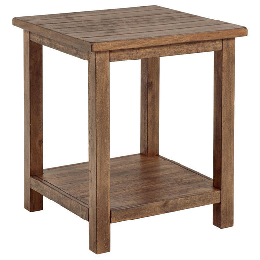 Payne - Wood End Table with Shelf Coaster Fine Furniture