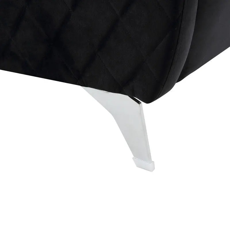 Sofia - Velvet Modern Chic Loveseat Couch Lilola Home