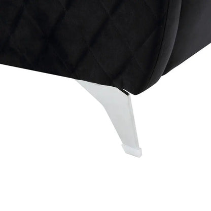 Sofia - Velvet Modern Chic Loveseat Couch Lilola Home