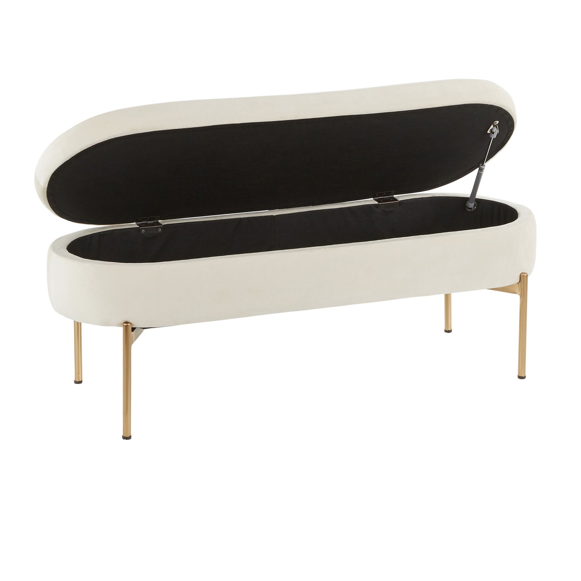 Chloe - Contemporary / Glam Bench Lumi Source