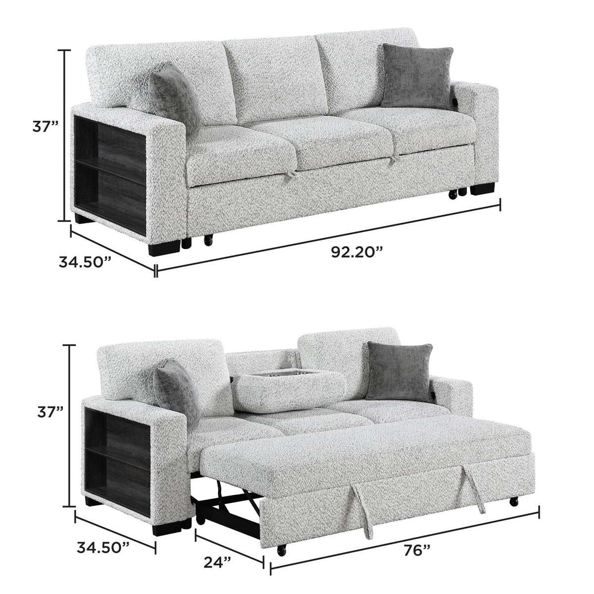 Prato - Living Room Set With Storage Matrix Furniture Group