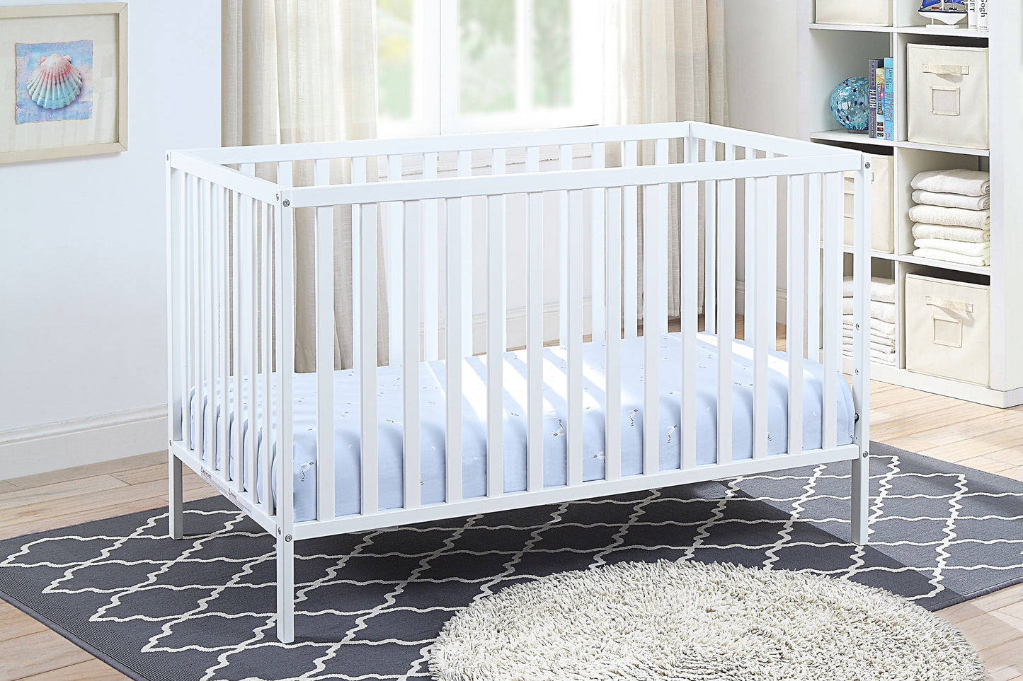 Palmer - 3-in-1 Convertible Island Crib Suite Bebe