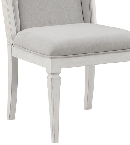 Katia - Side Chair (Set of 2) - Gray / White Acme