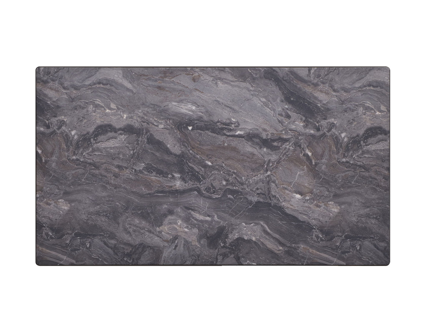 Bevis - Engineered Stone Top Dining Table - Walnut Acme