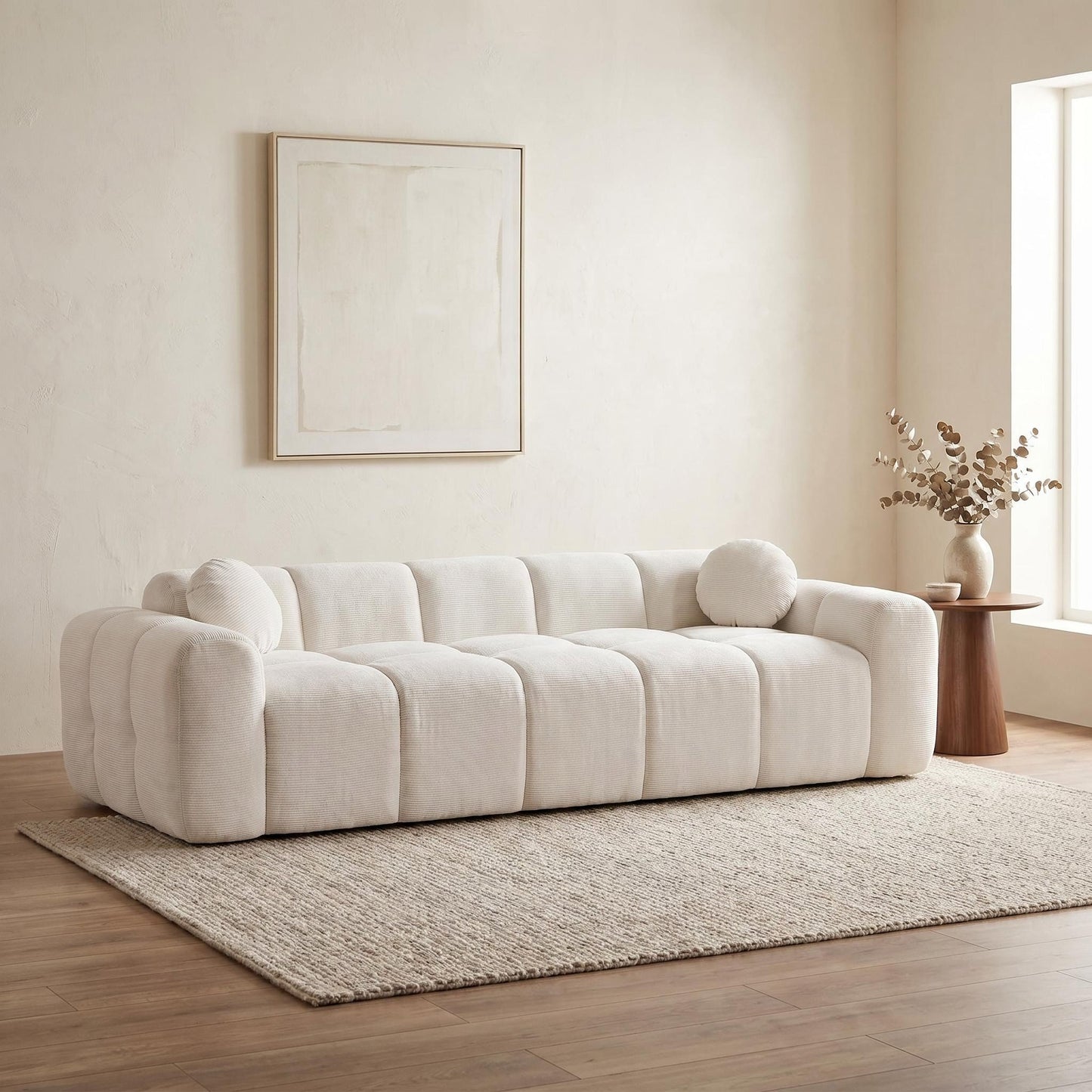 Extra Large Compression Sofa, Cloud Puff Couch For Living Room Home Essentials