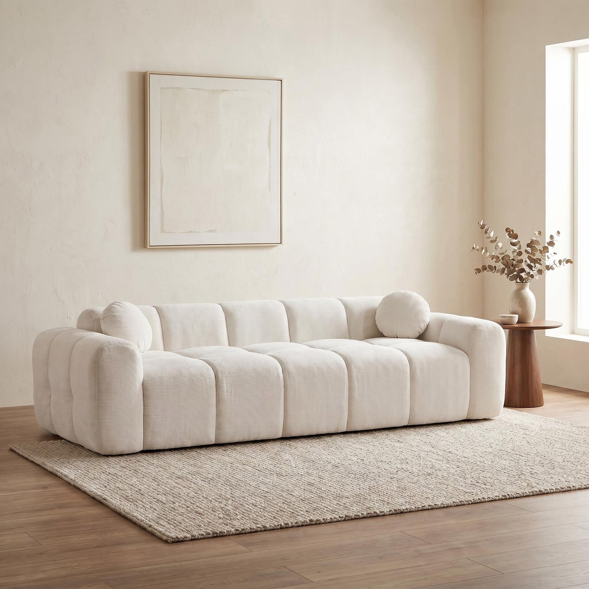 Extra Large Compression Sofa, Cloud Puff Couch For Living Room Home Essentials