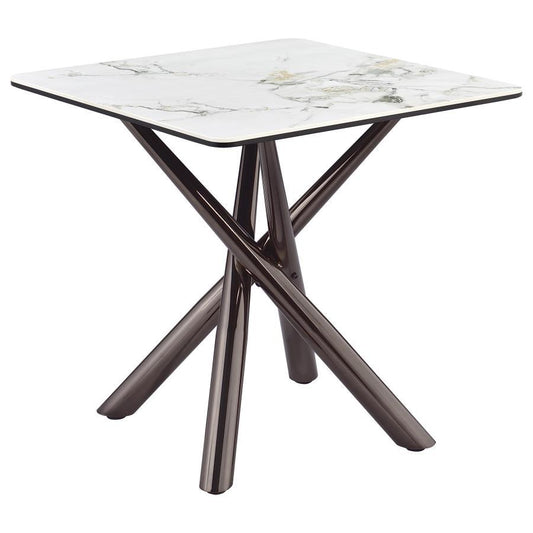 Carvell - Square Sintered Stone Table Coaster Fine Furniture