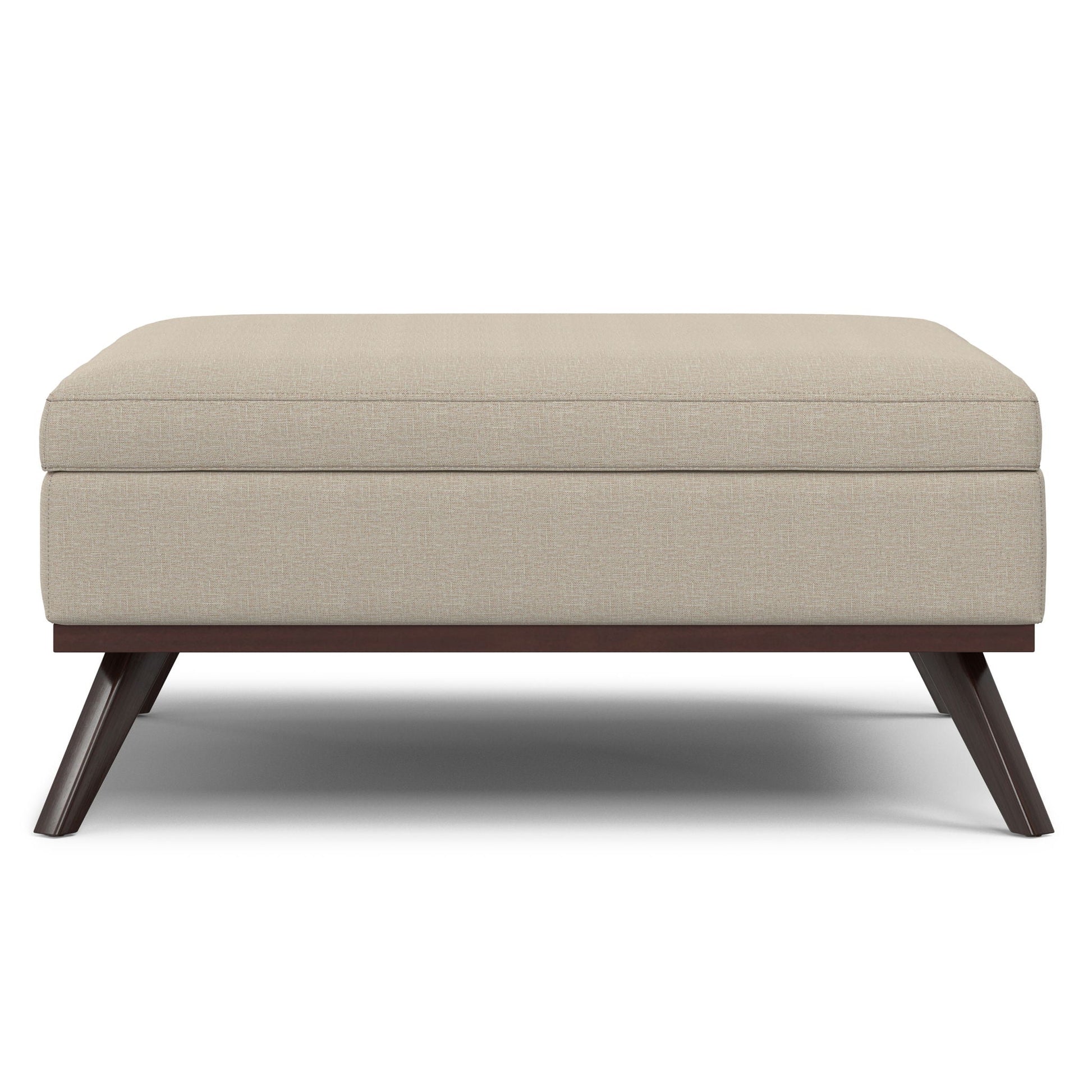 Owen - Multifunctional Square Coffee Table Storage Ottoman Simpli-Home