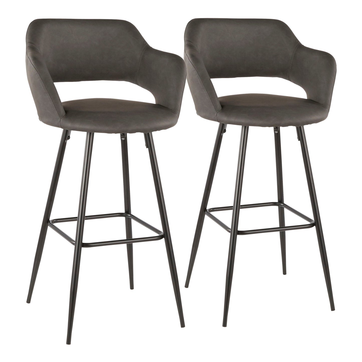 Margarite - Contemporary Barstool (Set of 2) Lumi Source