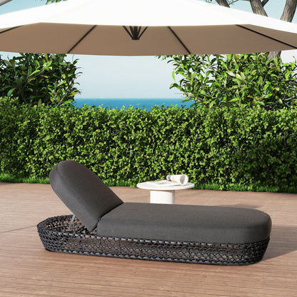 Willow - Sunbrella Upholstered Patio Lounger Jennifer Taylor Home