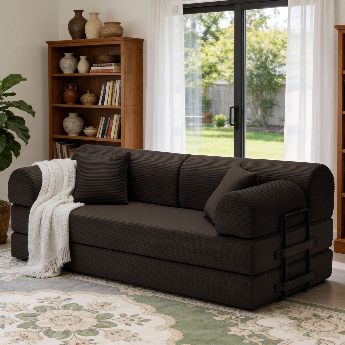 Convertible Sleeper Sofa Bed For Living Room Home Essentials