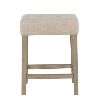 Vanilla - Real Marble Sofa Table With Power And 3 Stools - Beige / Natural Global Furniture USA