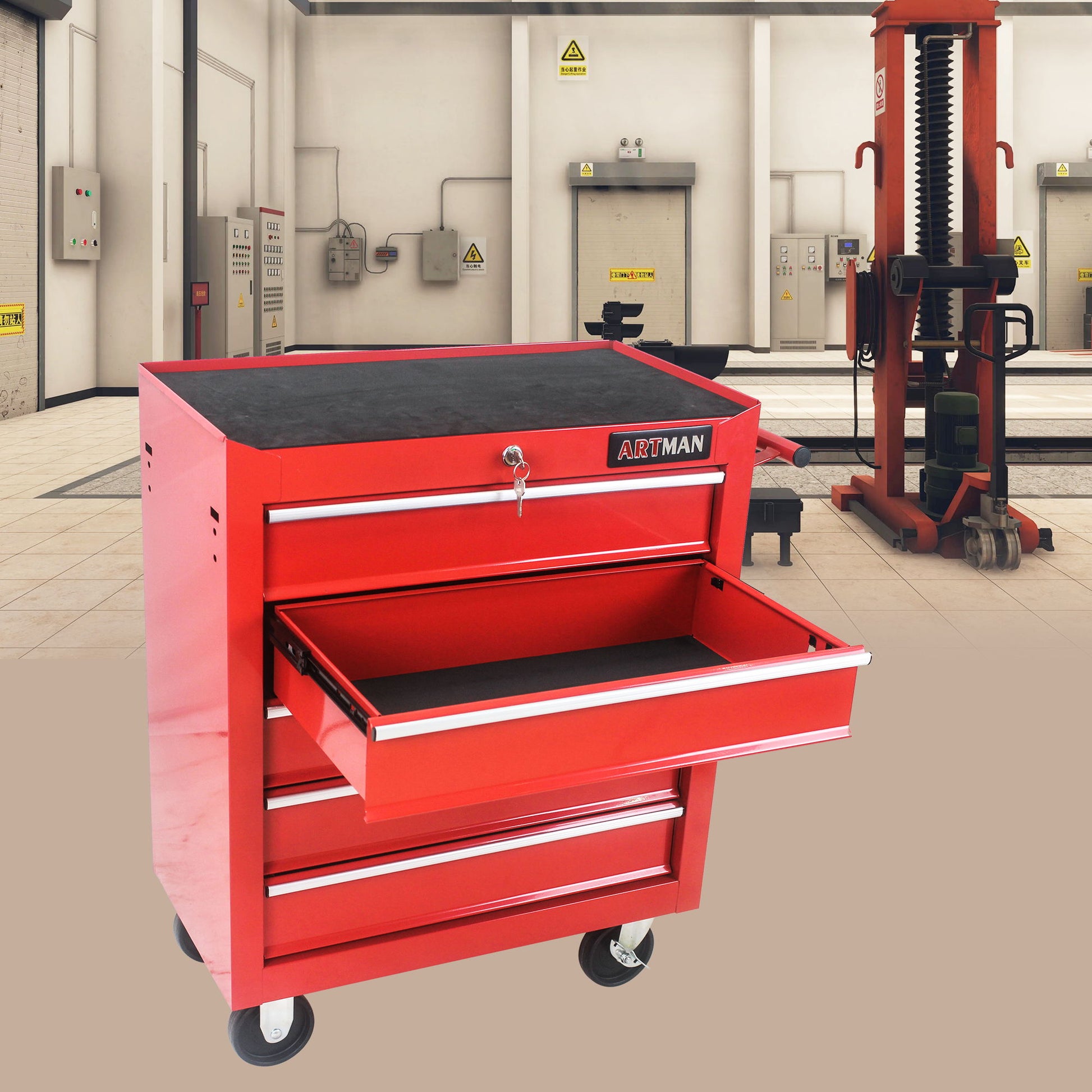 Multifunctional Tool Cart With Wheels And Drawers Daily Nest