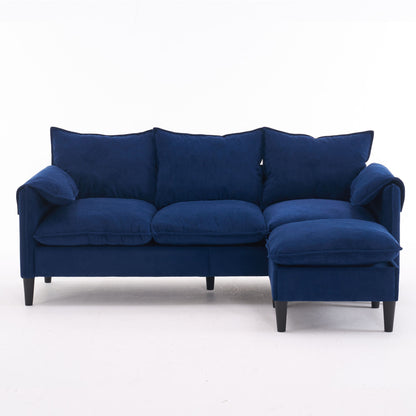 Convertible Combination Sofa With Footstools With Storage Home Essentials