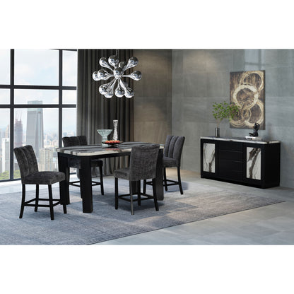 Magaly - Bar Stools (Set of 2) - Dark Gray Global Furniture USA