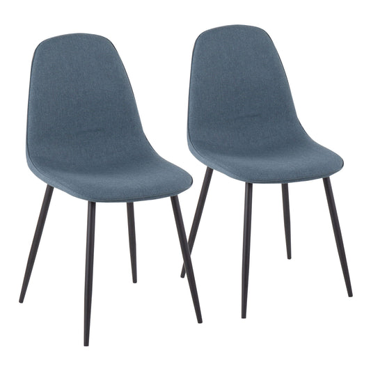 Pebble - Contemporary Casual Comfort Chair (Set of 2) Lumi Source