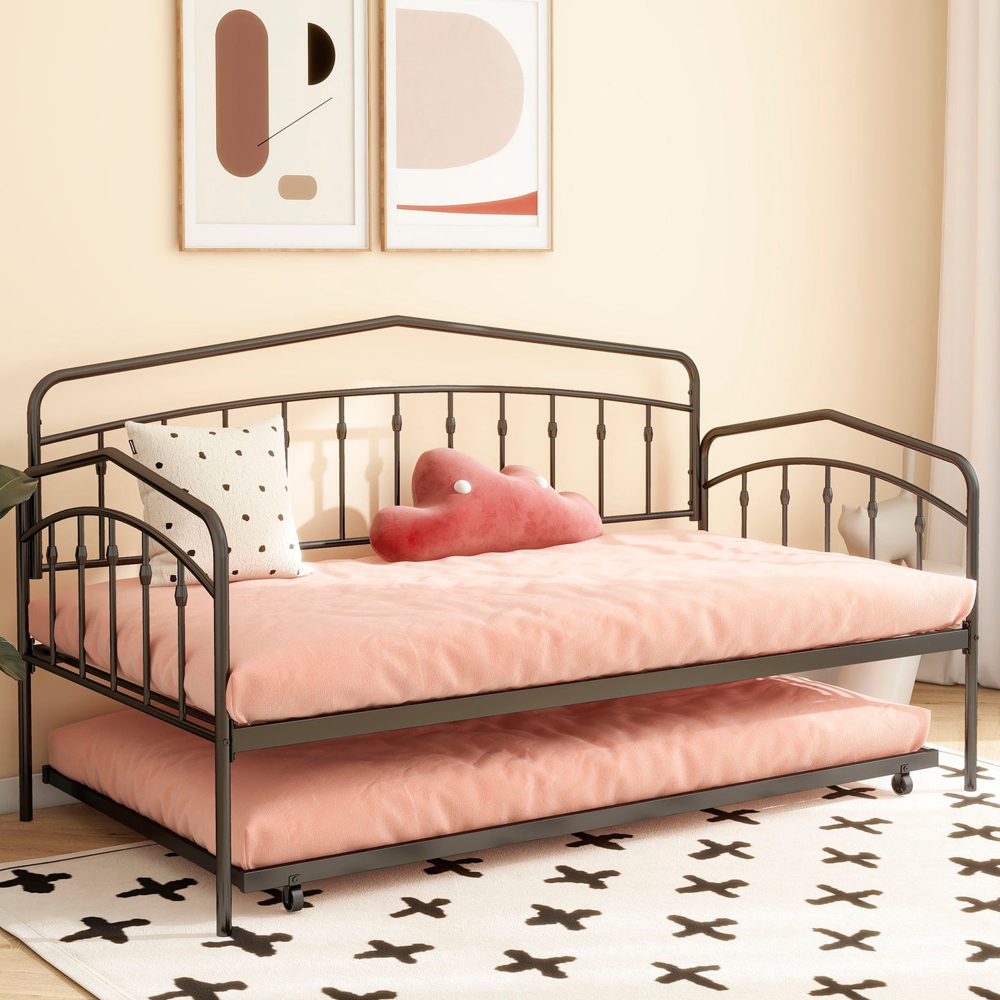 Fox - Daybed With Twin Trundle House & Home Furniture