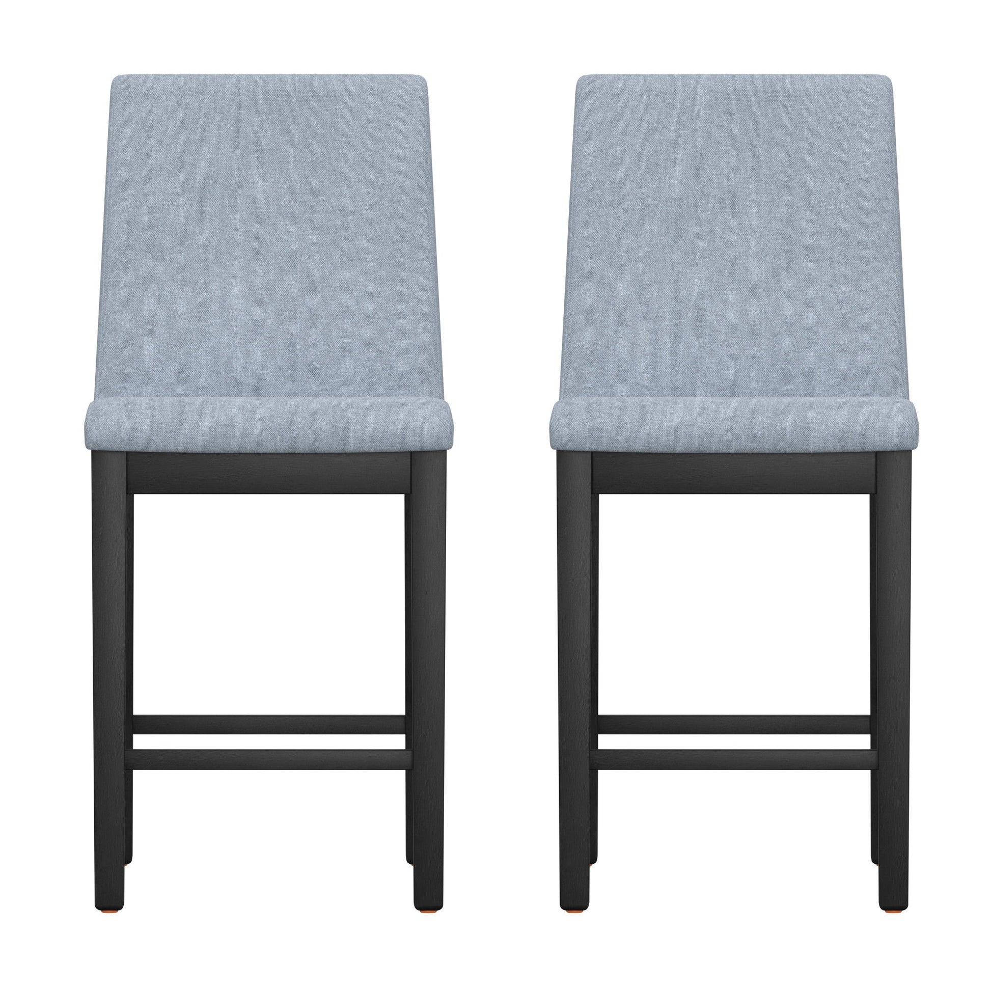 Quaint - Gathering Height Stool (Set of 2) - Gray Emerald Home