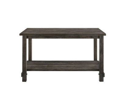 Martha II - Weathered Counter Height Table - Gray Acme