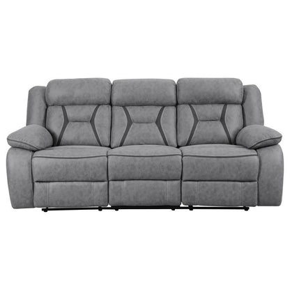 Higgins - Pillow Top Arm Upholstered Motion Sofa CoasterEveryday