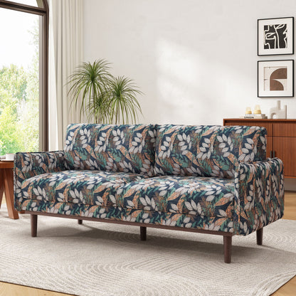 2 Seater Loveseat Sofa With Spacious Seating Area Noble House