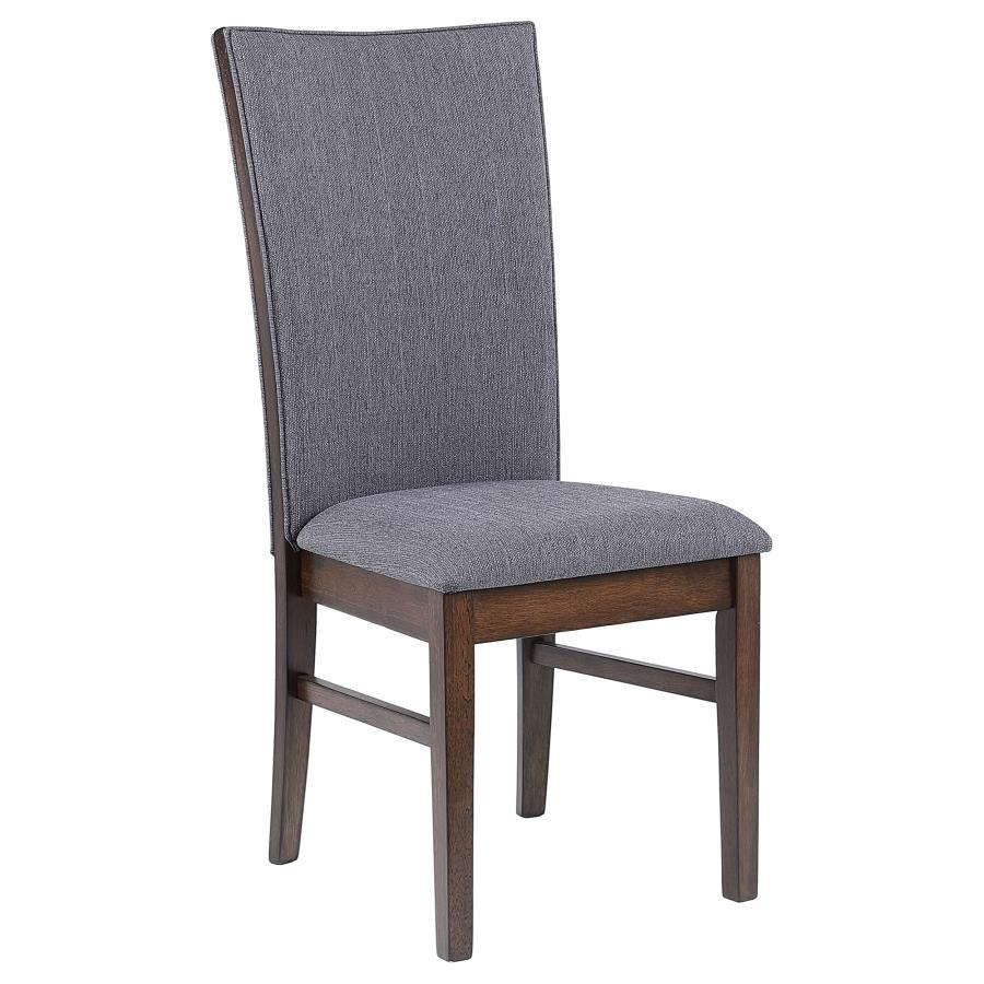 Sherwood - Upholstered Dining Side Chair (Set of 2) - Gray Coaster Fine Furniture
