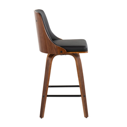 Gianna - Mid Century Modern Counter Stool (Set of 2) Lumi Source